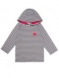 Pepper Sun Stripes, light-weight hoodie