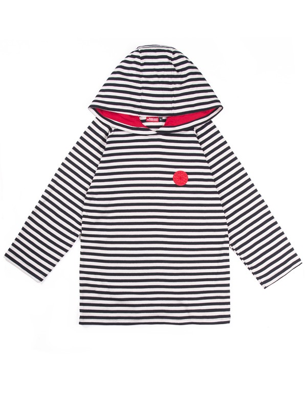 Pepper Sun Stripes, light-weight hoodie