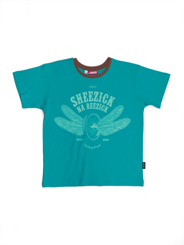 Dragonfly, kids t-shirt / green