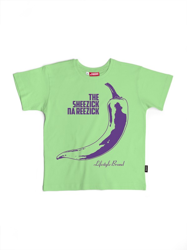 Pepper, kids t-shirt / green