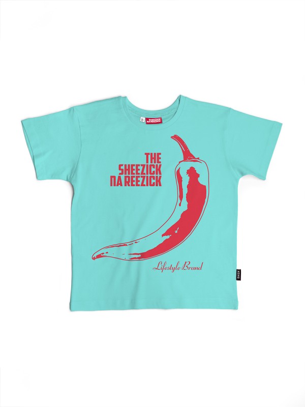 Pepper, kids t-shirt / mint