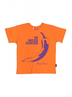 Pepper, kids t-shirt / orange