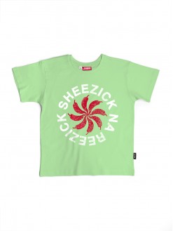 Pepper Sun, kids tee / green