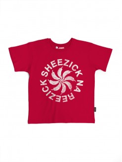 Pepper Sun, kids tee / red