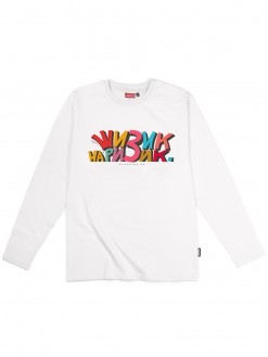 Shaggy Sheezick, long sleeves t-shirt / white