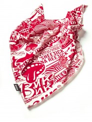 Red pattern, bandana